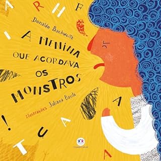 Livro A menina que acordava os monstros