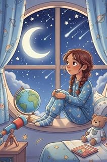 Livro A menina e a nave estelar, aventura no espaço