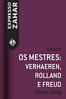 Livro Os mestres: Verhaeren, Rollan e Freud: Ensaios