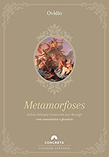 Livro Metamorfoses: Tradução de Bocage e comentários de Rafael Falcón
