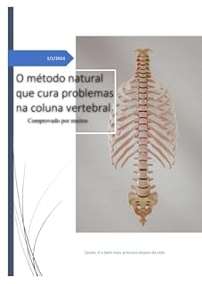 Livro O método natural que cura problemas na coluna vertebral