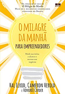 Livro O milagre da manhã para empreendedores