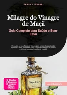 Livro Milagre do Vinagre de Maçã: Guia Completo para Saúde e Bem-Estar