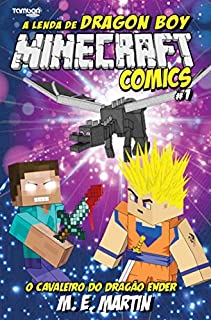 Livro Minecraft Comics: A Lenda de Dragon Boy Ed. 1
