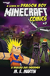 Livro Minecraft Comics: A Lenda de Dragon Boy Ed. 3