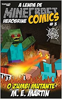 Livro Minecraft Comics: A Lenda de Herobrine 3