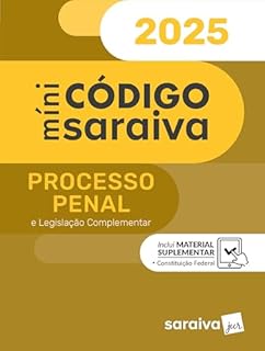 Livro Minicódigo de Processo Penal - 31ª Edição 2025