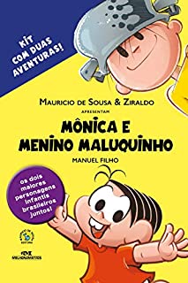 Livro Mônica e Menino Maluquinho: Kit com 2 aventuras