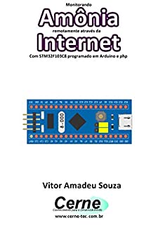 Monitorando Amônia remotamente através da Internet Com STM32F103C8 programado em Arduino e php