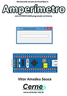 Monitorando através do Visual Basic o Amperímetro com o STM32F103C8 programado no Arduino