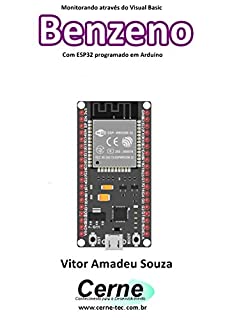 Monitorando através do Visual Basic Benzeno Com ESP32 programado em Arduino