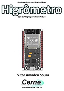 Monitorando através do Visual Basic Higrômetro Com ESP32 programado em Arduino