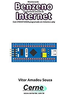 Monitorando Benzeno remotamente através da Internet Com STM32F103C8 programado em Arduino e php