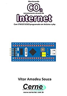 Livro Monitorando CO2 remotamente através da Internet Com STM32F103C8 programado em Arduino e php