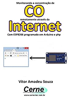 Monitorando a concentração de CO remotamente através da Internet Com ESP8266 programado em Arduino e php