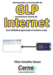 Monitorando a concentração de  GLP remotamente através da Internet Com ESP8266 programado em Arduino e php