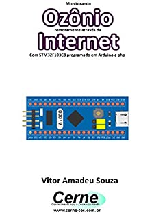 Monitorando Ozônio remotamente através da Internet Com STM32F103C8 programado em Arduino e php