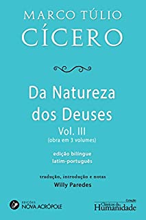 Livro Da Natureza dos Deuses: volume III