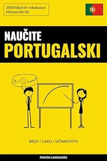 Livro Naučite Portugalski - Brzo / Lako / Učinkovito: 2000 ključnih vokabulara