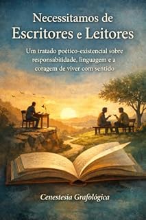 Livro Necessitamos de Escritores e Leitores Um tratado poético-existencial sobre responsabilidade, linguagem e a coragem de viver com sentido