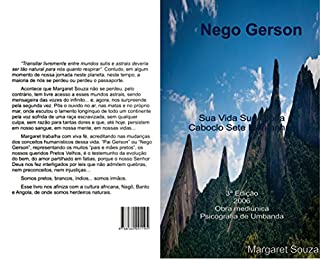 Livro Nego Gerson: Sua Vida Sua Glória  Caboclo Sete Montanhas