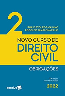 Livro Novo Curso de Direito Civil 2 - Obrigações - 23 edição