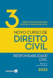 Livro Novo Curso de Direito Civil 3 - Responsabilidade Civil - 20 edição