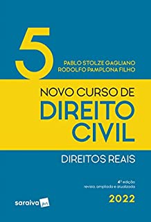 Livro Novo Curso de Direito Civil 5 - Direitos Reais - 4ª edição 2022