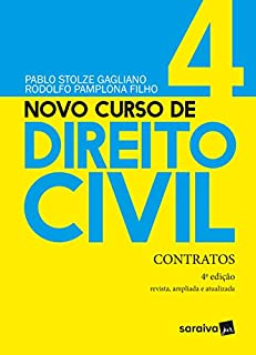 Livro Novo Curso de Direito Civil - Contratos - Volume 4 - 4ª Edição 2021
