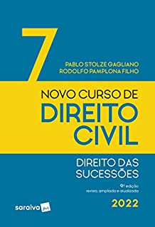 Livro Novo curso de direito civil - direito das sucessões - Vol 7 - 9ª edição 2022