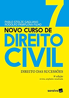 Livro Novo Curso de Direito Civil - Direito Das Sucessões - Volume 7 - 8ª Edição 2021