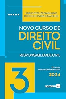Livro Novo Curso De Direito Civil - Responsabilidade Civil - Vol. 3 - 22ª edição 2024