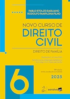 Livro Novo Curso de Direito Civil - Vol.6 - Direito de Família - 15ª Edição 2025