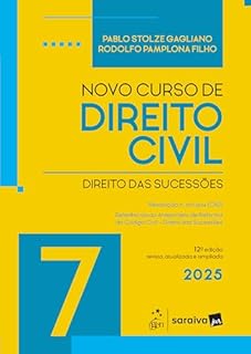 Livro Novo Curso de Direito Civil - Vol.7 - Direito das Sucessões - 12ª Edição 2025