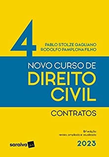 Livro Novo Curso de Direito Civil Volume 4 - Contratos - 6ª edição 2023