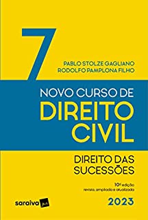 Livro Novo Curso de Direito Civil Volume 7 - Direito das Sucessões - 10ª edição 2023