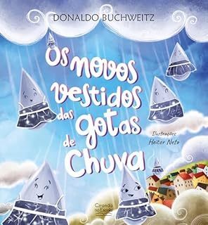Livro Os novos vestidos das gotas de chuva
