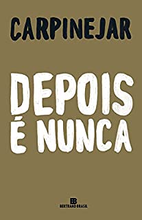 Livro Depois é nunca