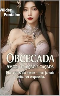 Livro Obcecada: Amor, Traição e Caçada: Ela seduz, ela mente — mas jamais aceita ser esquecida.