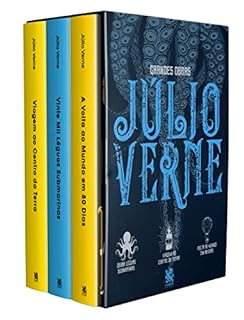 Livro Grandes Obras de Júlio Verne: Box com 3 Livros