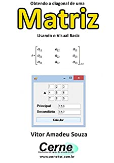 Livro Obtendo a diagonal de uma Matriz Usando o Visual Basic