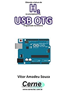 Obtendo a leitura de H2 no smartphone via USB OTG Programado no Arduino