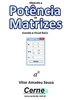 Livro Obtendo a Potência  de Matrizes Usando o Visual Basic