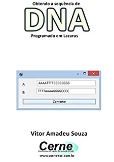 Livro Obtendo a sequência de DNA Programado no Lazarus