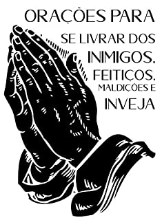 Livro Orações Para se Livrar dos Inimigos, Feitiços, Maldições e Inveja