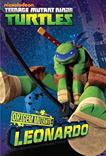 Livro ORIGEM MUTANTE: Leonardo  (versão brasileira) (Nickelodeon: Teenage Mutant Ninja Turtles)