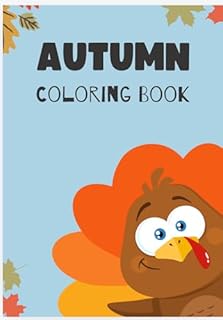Livro Outono: Livro para colorir
