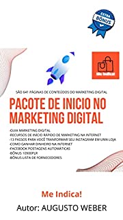 Livro PACOTE DE INICIO NO MARKETING DIGITAL