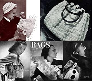 Livro Padrões de bolsa de crochê Vintage favorito