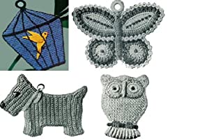 Livro Padrões de crochet para animais pegadores de panela